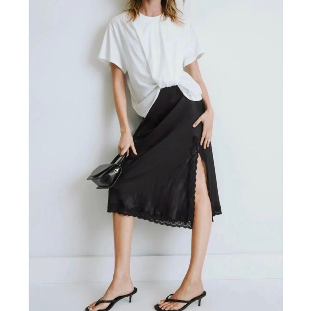 Love Stories Ann Black&White l T-Shirt Dress Medium